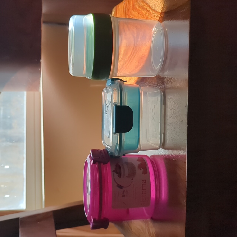 3 Snack Containers